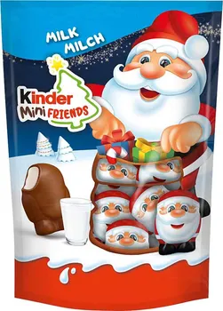 Čokoláda Kinder Mini Friends Vánoční mléčná 122 g