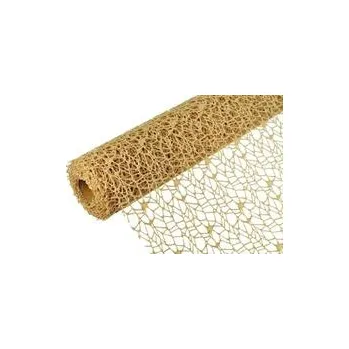 Party dekorace Pavučina 50cm x 5y beige