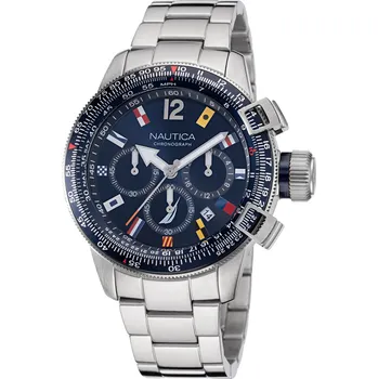 Módní doplněk Hodinky Nautica Chronograph NAPBFF106