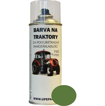 Barva ve spreji U PEPÁNKA s.r.o. BARVY NA TRAKTORY ZETOR ve spreji 2-K Polyuretan, ZELENÁ TUNISIA lesklá 400ml