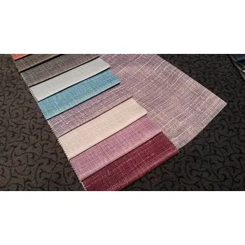 BYTEMA Dekorační látka DIMOUT na závěsy tmavě fialová 93 150 cm