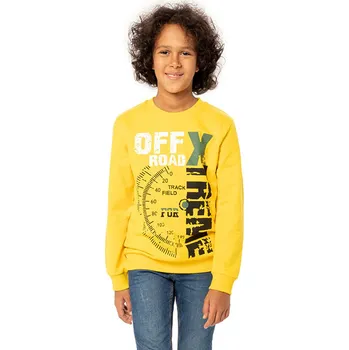 Chlapecká mikina Chlapecká mikina Extreme Club - žlutá 134