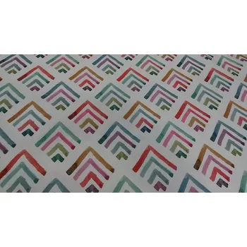 BYTEMA Dekorační látka TORONTO GEO lila šíře 140 cm