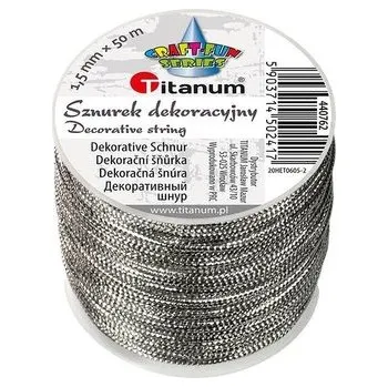 Set školních potřeb Sznurek metalizowany z rdzeniem 1.5mmx30m srebrny