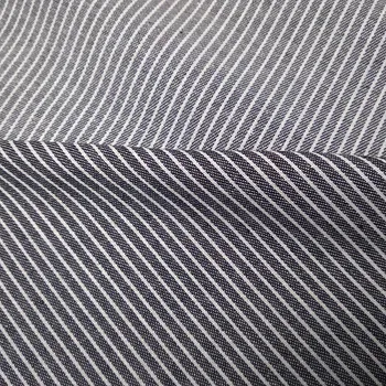 BYTEMA Dekor. látka ANTRACIT/bílá PRUH šíře 145 cm