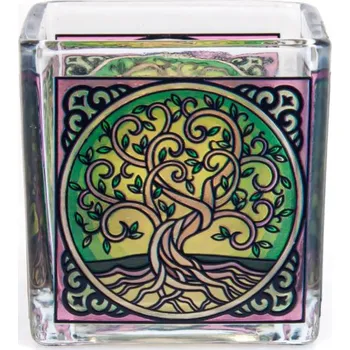 Svícen Svícen sklo Yggdrasil