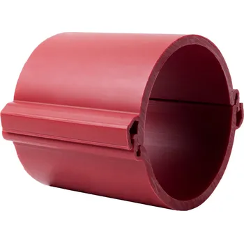 Elektroinstalační materiál KOPOS Kopohalf chránička dělená 160 mm červená