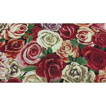 BYTEMA Gobelínová látka RŮŽE šíře 280 cm
