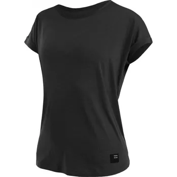 cyklistický dres Triko krátké dámské SENSOR MERINO AIR TRAVELLER černé S