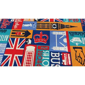 BYTEMA Dekorační látka UK Anglie šíře 140 cm