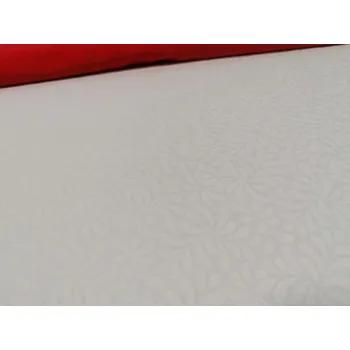 BYTEMA Bavlněná látka Sarah satin bílá šíře 140 cm