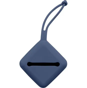 klip na dudlíky Bibs Silikonové puzdro na dudlíky Steel-blue