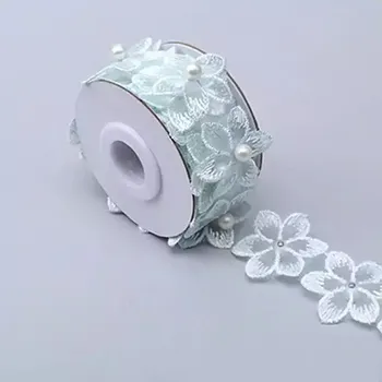 Ručně výšivková krajka | 0,9 m x 3,3 cm - 16