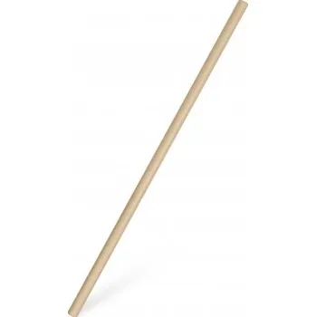 Jednorázové nádobí Slámka papírová rovná, NATURAL 20cm, Ø 6mm 40801