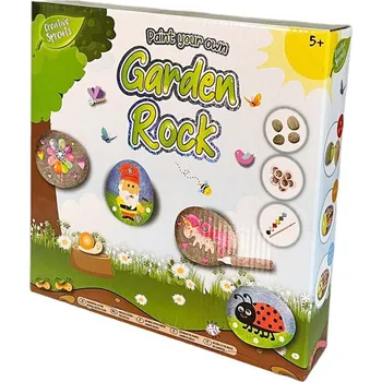 kreativní sada Vymaluj si kamínky na svou zahrádku