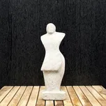 Soška kámen Abstract 01 30 cm šedá