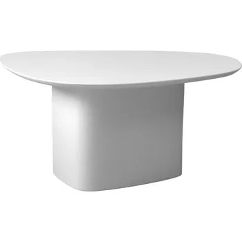 Konferenční stolek Bílý lakovaný konferenční stolek RAGABA CELLS 90 x 55 cm
