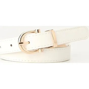 Opasek Hladký jednobarevný pásek - různé barvy Barva: Bílá