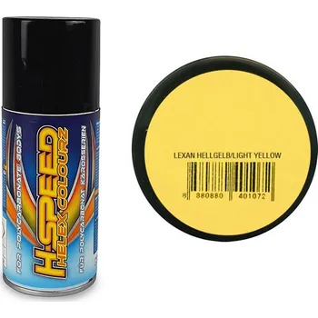 Průmyslové lepidlo H-Speed barva ve spreji světle žlutá 150ml