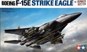 Plastikový model Tamiya Boeing F-15E Strike Eagle with Bunker Buster 1:32