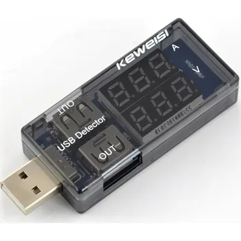 USB Power Detector - měřič proudu a napětí z USB portu