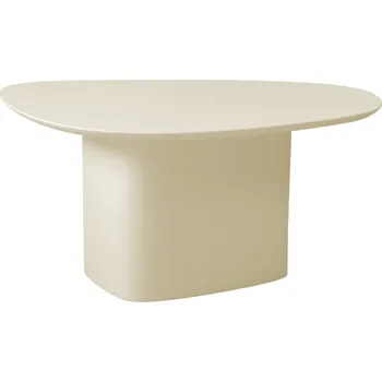 Konferenční stolek Krémově bílý lakovaný konferenční stolek RAGABA CELLS 90 x 55 cm
