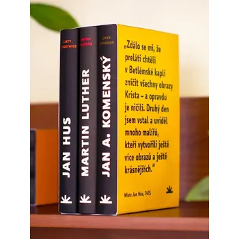 Reformační balíček - Jan Hus, Jan Amos Komenský, Martin Luther