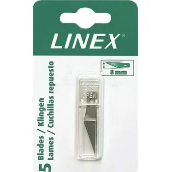 Pracovní nůž Linex SK200 8mm náhradní břit - 5ks
