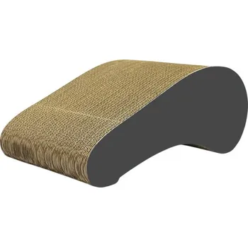 Škrabadlo pro kočky LEKTU S 38 x 16 x 26 cm šedé