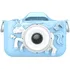 Digitální kompakt Dětský digitální fotoaparát FullHD X5 Unicorn modrý