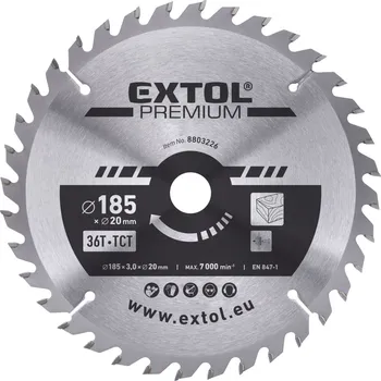 Pilový kotouč Extol Premium pilový kotouč s SK plátky
