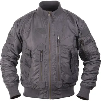 Pánská móda MILTEC Bunda pilotní šedá US Tactical Flight Jacket Mil-Tec® Urban Grey Velikost: M