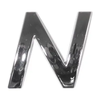 Znak automobilu Znak N samolepící PLASTIC