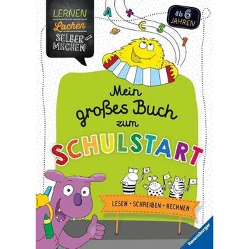 První čtění Mein großes Buch zum Schulstart - Jebautzke, Kirstin [DE] (2022, Měkká, Ravensburger Verlag)