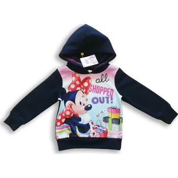 Dívčí mikina SUN CITY Mikina s kapucí Minnie Mouse Dětská velikost: 98