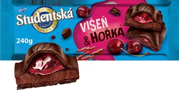 Čokoláda Nestlé Orion Studentská pečeť višeň hořká 240 g