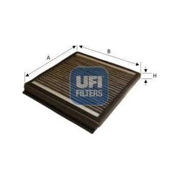 Ventilátor topení a klimatizace Filtr, vzduch v interiéru UFI 54.235.00