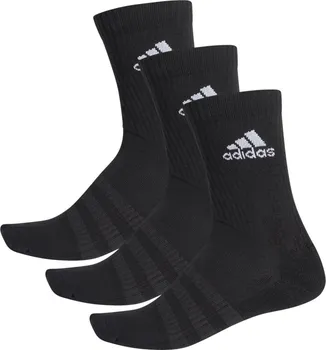 Pánské ponožky adidas Cush Crew DZ9357 3 páry černé