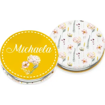 Kosmetické zrcátko Nekupto Kapesní zrcátko se jménem - Michaela