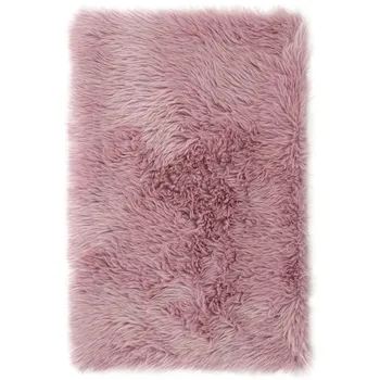 Koberec Huňatý koberec Dokka růžový