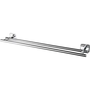 Držák na ručník BISK Erga Forte, 2-ramenný držák na ručníky 600 mm, chromová, ERG-06836
