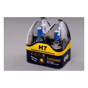 Autožárovka Sada žárovek H7 24V 70W PX26d XENON BLUE 2ks 12678