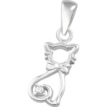 Přívěsek For Silver Přívěsek Kočka - Stříbro 925