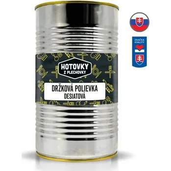 Hotové jídlo Hotovky z plechovky Svačinová dršťková polévka v plechovce Velikost: 1200 ml