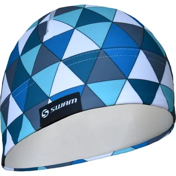 Čepice SWAM Funkční sportovní čepice TRIANGLES Barva: Zelená, Velikost: L/XL