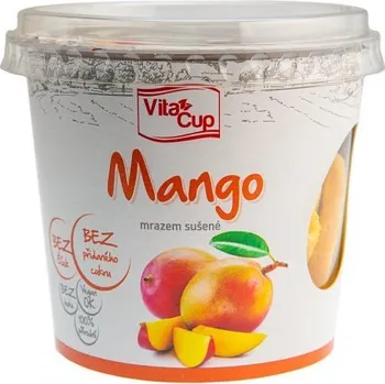 Kandované ovoce K-Servis Vita Cup - Mango plátky sušené mrazem 30 g