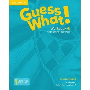 Cizojazyčná kniha Guess What! American English Level 6 Workbook with Online Resources - Rivers, Susan