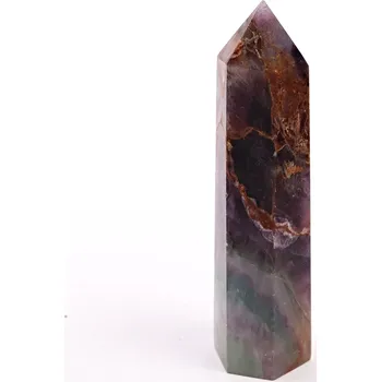 Drahý kámen Magieprirody.cz Obelisk Fluorit špice 106 g - 9,5 cm #B156