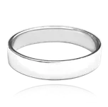 MINET+ Stříbrný snubní prsten Velikost prstenu: 70