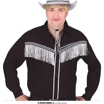 Karnevalový kostým Guirca Kovbojská pánská košile Velikost: 52 – 54 (L)